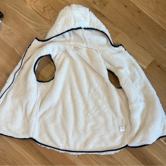 Original Weatherproof Vintage Sherpa Hooded Vest Size Large - Picture 3 of 13